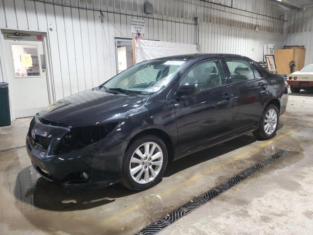 TOYOTA COROLLA BA 2009 black  gas 1NXBU40E09Z027054 photo #1