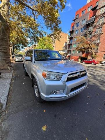 TOYOTA 4RUNNER SR 2013 silver 4dr spor gas JTEBU5JRXD5134316 photo #1