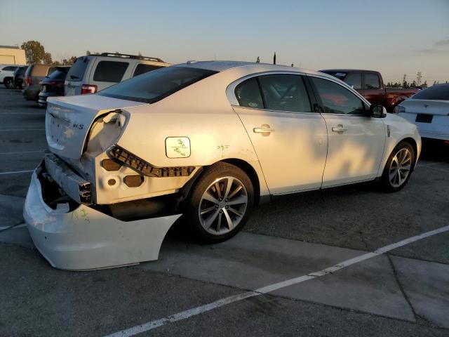 LINCOLN MKS 2010 white  gas 1LNHL9DR1AG604619 photo #4