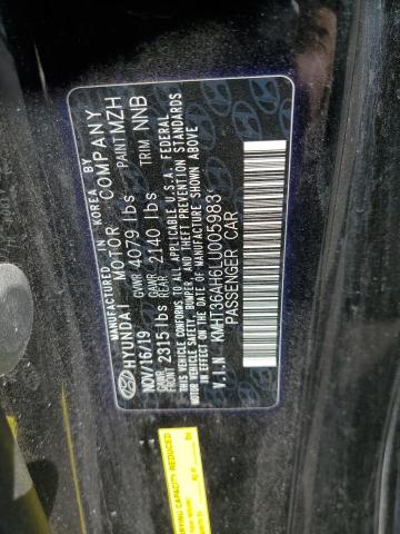 2020 HYUNDAI VELOSTER N KMHT36AH6LU005983