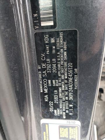 2022 KIA FORTE FE - 3KPF24AD3NE456120