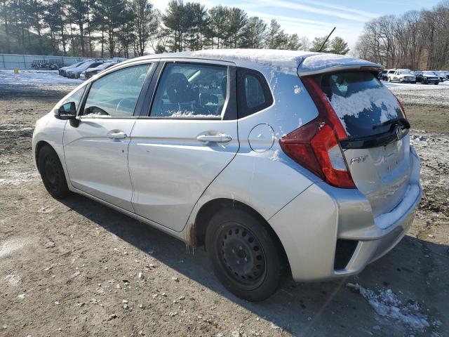 HONDA FIT LX 2015 silver  gas 3HGGK5G57FM733631 photo #3