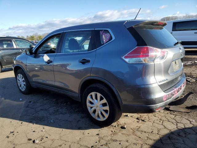 NISSAN ROGUE 2016 gray  gas KNMAT2MVXGP682626 photo #3