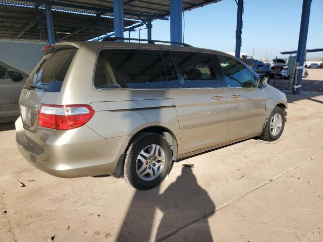 HONDA ODYSSEY EX 2005 gold  gas 5FNRL38685B421398 photo #4