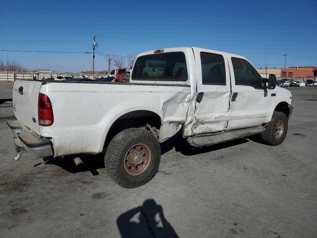 FORD F250 SUPER 2001 white  gas 3FTNW20S61MA46609 photo #4