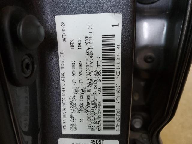 2020 TOYOTA TACOMA DOU - 5TFCZ5AN0LX225458