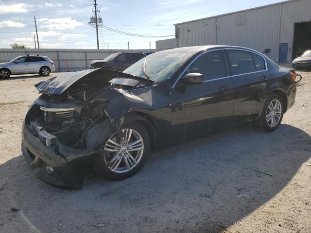 INFINITI G25 2012 black  gas JN1DV6AR6CM860679 photo #1
