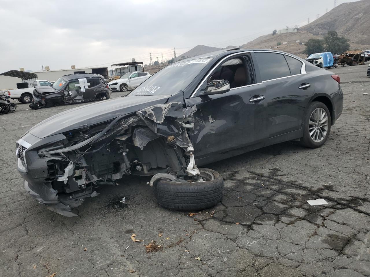  Salvage INFINITI Q50