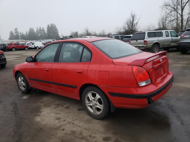 HYUNDAI ELANTRA 2003 red  gas KMHDN45D03U605182 photo #3