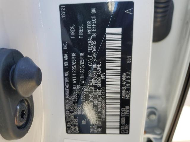 2022 TOYOTA HIGHLANDER - 5TDABRCH8NS543430