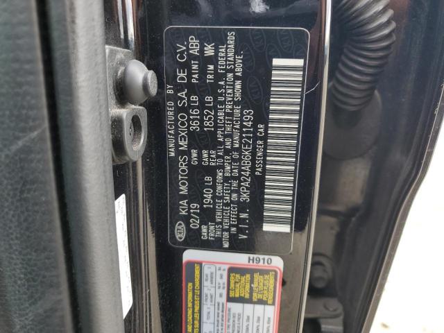 2019 KIA RIO S 3KPA24AB6KE211493