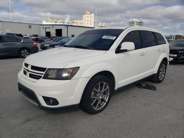 DODGE JOURNEY GT 2018 white  flexible fuel 3C4PDDEGXJT514667 photo #1