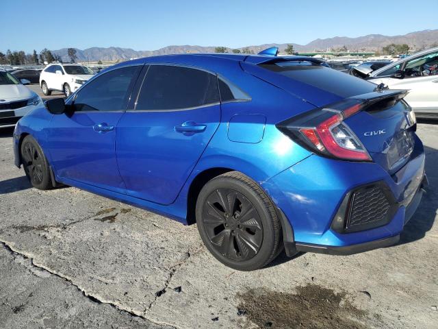 HONDA CIVIC EX 2017 blue  gas SHHFK7H53HU412535 photo #3