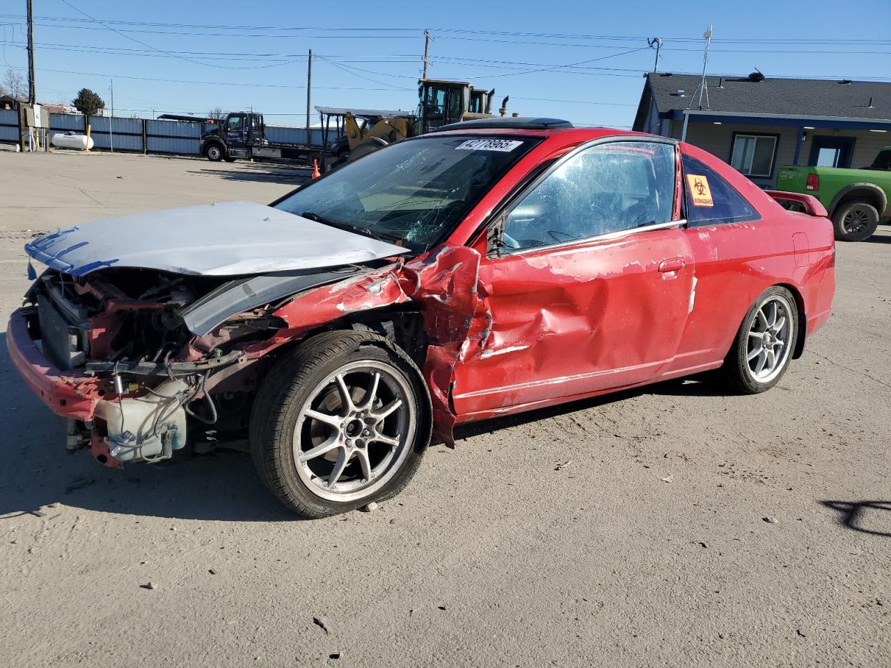 Lot #3276403682 2001 HONDA CIVIC SI