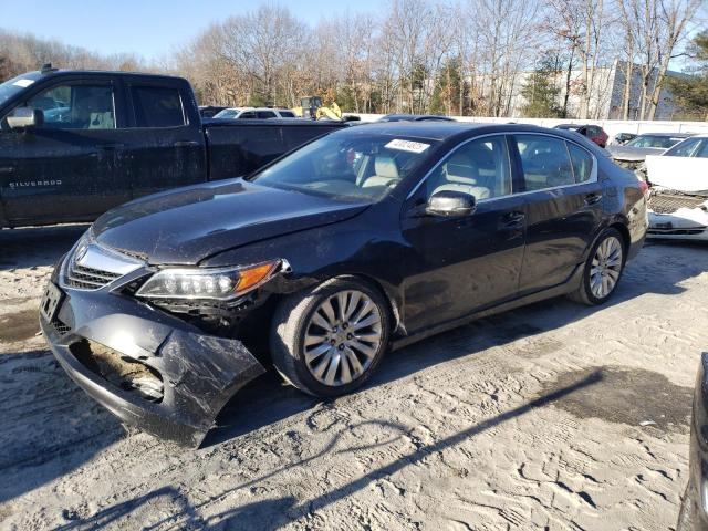 ACURA RLX TECH 2014 black  gas JH4KC1F53EC007201 photo #1