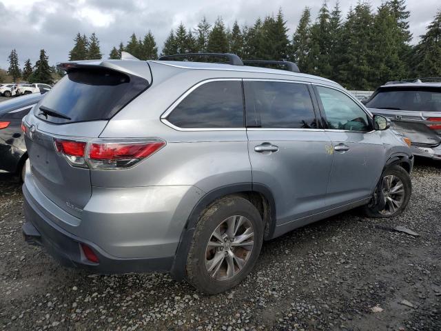 TOYOTA HIGHLANDER 2015 silver 4dr spor gas 5TDJKRFH6FS103011 photo #4