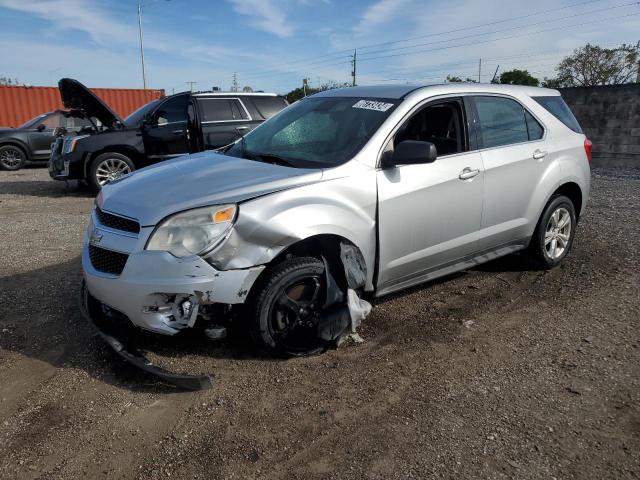 CHEVROLET EQUINOX LS 2014 silver  flexible fuel 1GNALAEK0EZ134125 photo #1