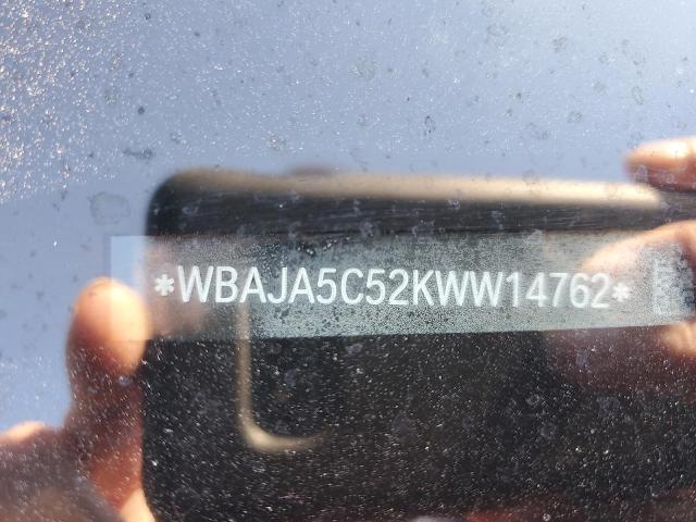 2019 BMW 530 I - WBAJA5C52KWW14762