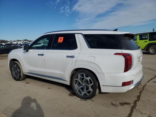 HYUNDAI PALISADE C 2021 white  gas KM8R7DHE9MU312015 photo #3