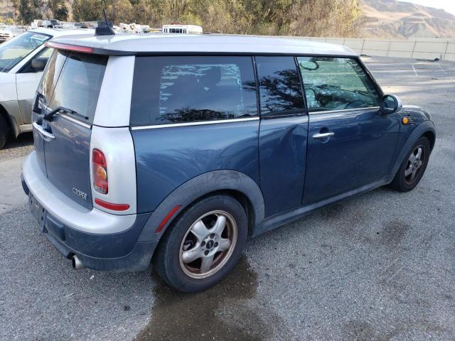 MINI COOPER CLU 2009 blue  gas WMWML33589TX36064 photo #4