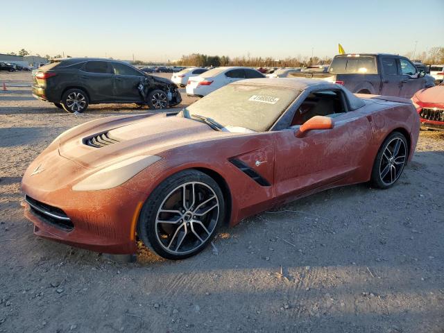 CHEVROLET CORVETTE S 2015 orange  gas 1G1YK3D71F5111912 photo #1