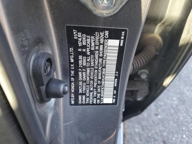 2017 HONDA CIVIC SPOR - SHHFK7H46HU413640