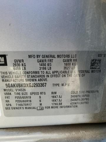 2016 BUICK ENCLAVE - 5GAKVBKDXGJ293367