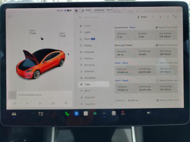 2019 TESLA MODEL 3 - 5YJ3E1EB5KF434045