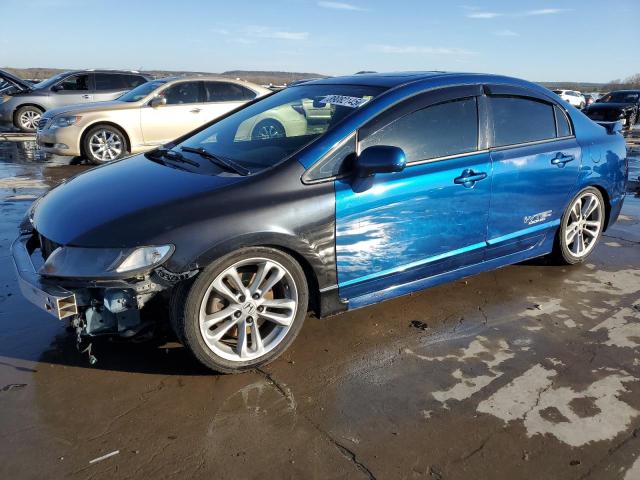 HONDA CIVIC SI 2010 blue  gas 2HGFA5E56AH700094 photo #1