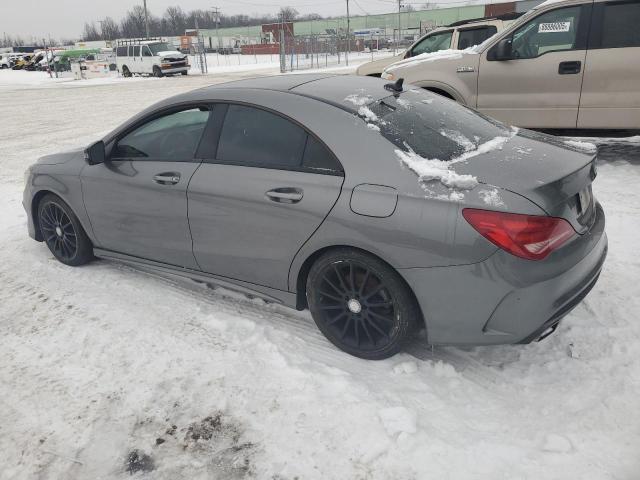 MERCEDES-BENZ CLA 250 2014 gray sedan 4d gas WDDSJ4EB5EN028254 photo #3