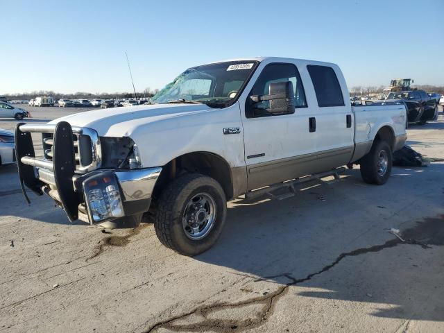 FORD F250 SUPER 2001 white  diesel 1FTNW21F71EB45656 photo #1