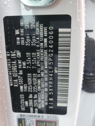 2023 KIA SORENTO EX 5XYRH4LF5PG240060