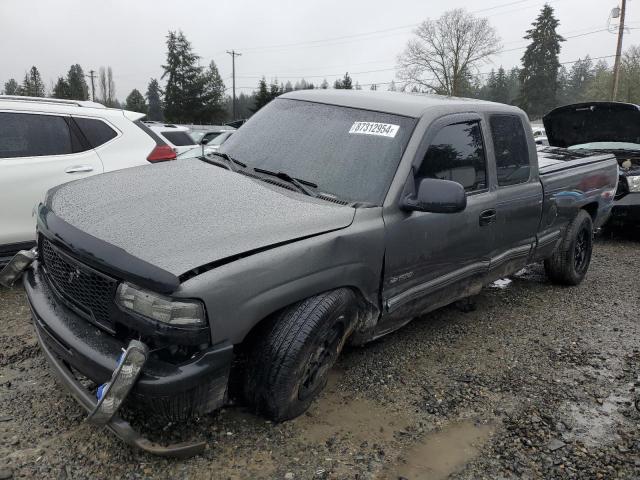 CHEVROLET SILVERADO 2001 gray  gas 1GCEK19T21E108899 photo #1