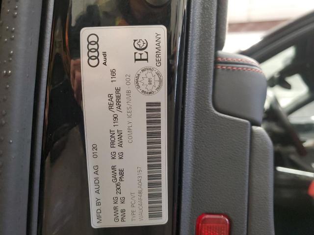 2020 AUDI S4 PRESTIG - WAUC4AF48LA043157
