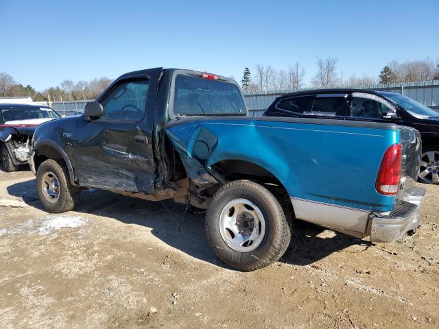 FORD F150 2003 green  gas 1FTRF18243NB75182 photo #3