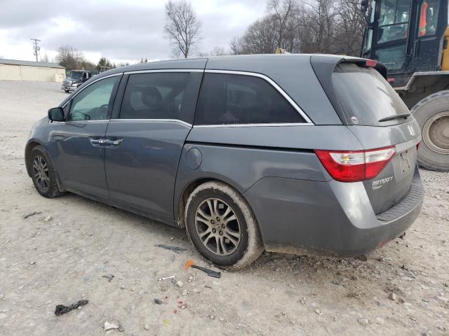 HONDA ODYSSEY EX 2012 gray sports v gas 5FNRL5H64CB039555 photo #3