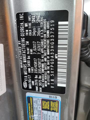 2017 KIA SORENTO LX - 5XYPGDA33HG337519