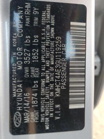 2016 HYUNDAI ACCENT SE - KMHCT4AE3GU119259