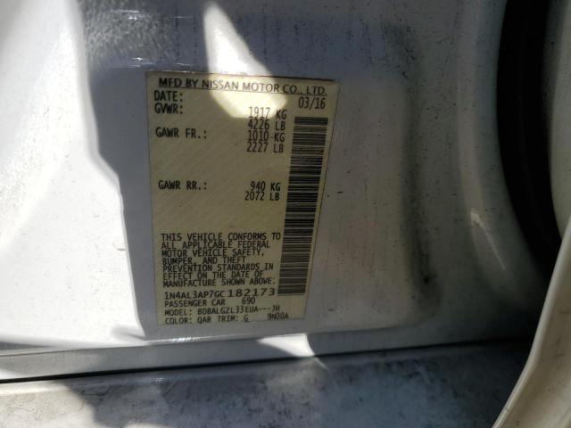 2016 NISSAN ALTIMA 2.5 1N4AL3AP7GC182173