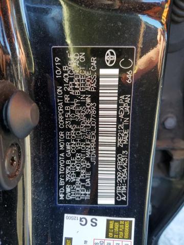 2020 TOYOTA COROLLA LE - JTDVPRAEXLJ077893