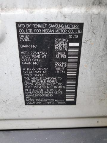 2019 NISSAN ROGUE S - KNMAT2MT6KP511895