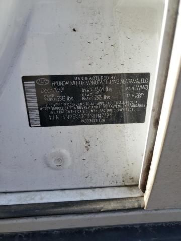 2022 HYUNDAI SONATA N L 5NPEK4JC3NH147794