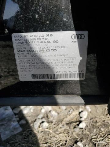 2016 AUDI Q5 PREMIUM - WA1D7AFP0GA032890