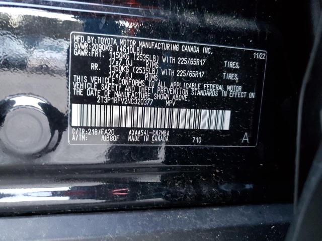 2022 TOYOTA RAV4 XLE - 2T3P1RFV2NC320377