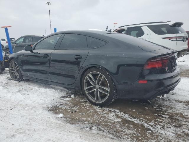 AUDI S7 PREMIUM 2017 black hatchbac gas WAUWFAFCXHN022261 photo #3