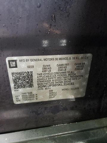 2019 CHEVROLET TRAX 1LT - 3GNCJPSB5KL314161