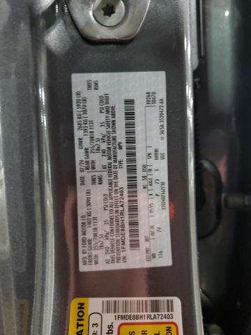 2024 FORD BRONCO OUT 1FMDE8BH1RLA72403