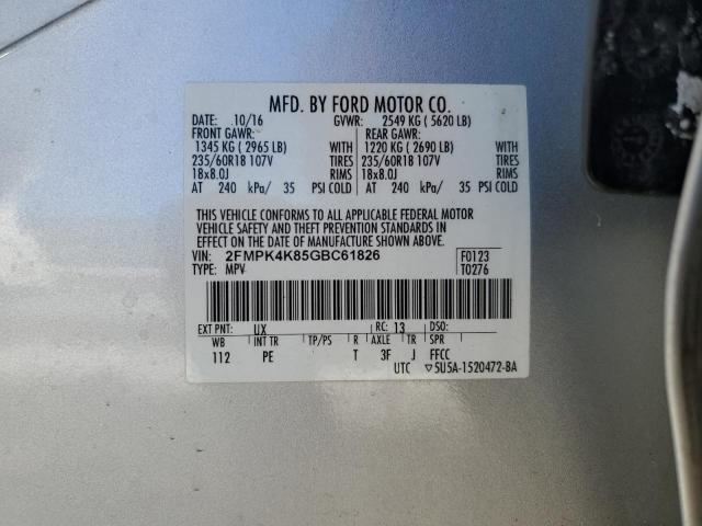 2016 FORD EDGE TITAN #3278606934