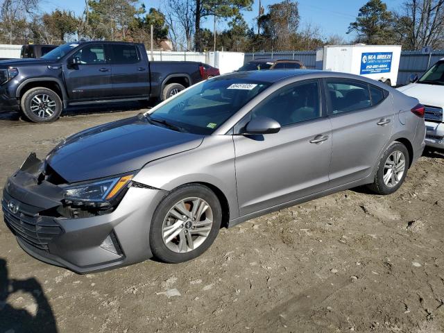 HYUNDAI ELANTRA SE 2020 gray  gas KMHD84LF5LU000912 photo #1