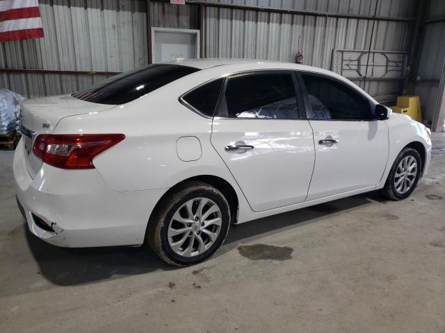 NISSAN SENTRA S 2018 white  gas 3N1AB7AP7JL646968 photo #4